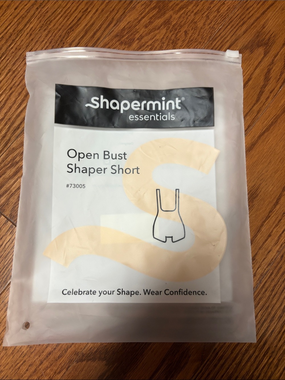 Shapermint Open Bust Shaper Short - Nude